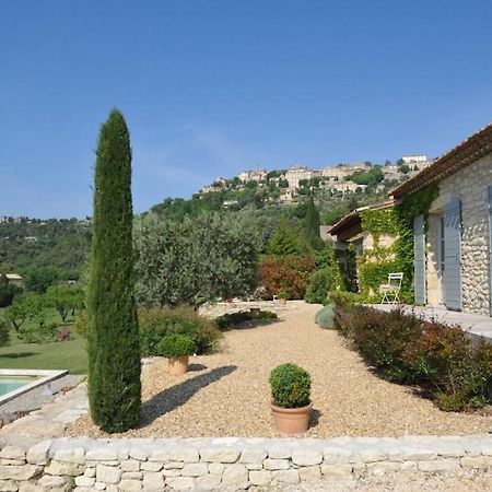 In Gordes, Facing The Entire Luberon Park A Beautiful 5 Bedrooms House Bagian luar foto