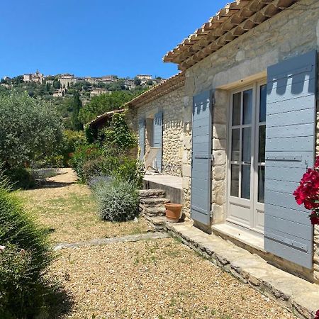 In Gordes, Facing The Entire Luberon Park A Beautiful 5 Bedrooms House Bagian luar foto