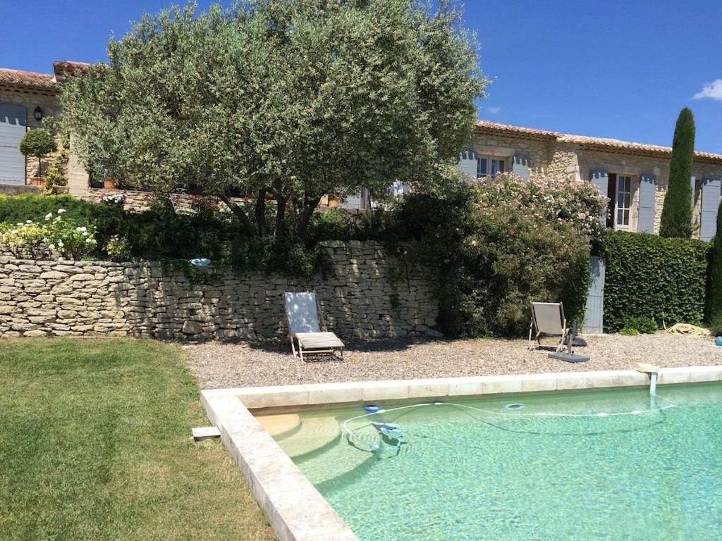 In Gordes, Facing The Entire Luberon Park A Beautiful 5 Bedrooms House Bagian luar foto