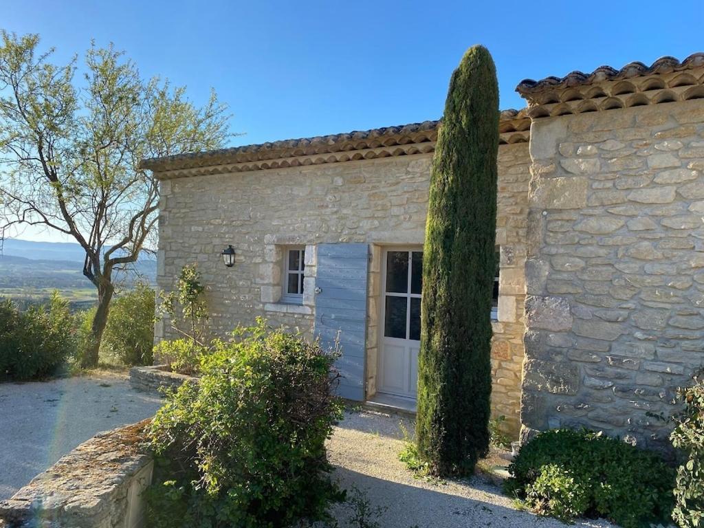 In Gordes, Facing The Entire Luberon Park A Beautiful 5 Bedrooms House Bagian luar foto