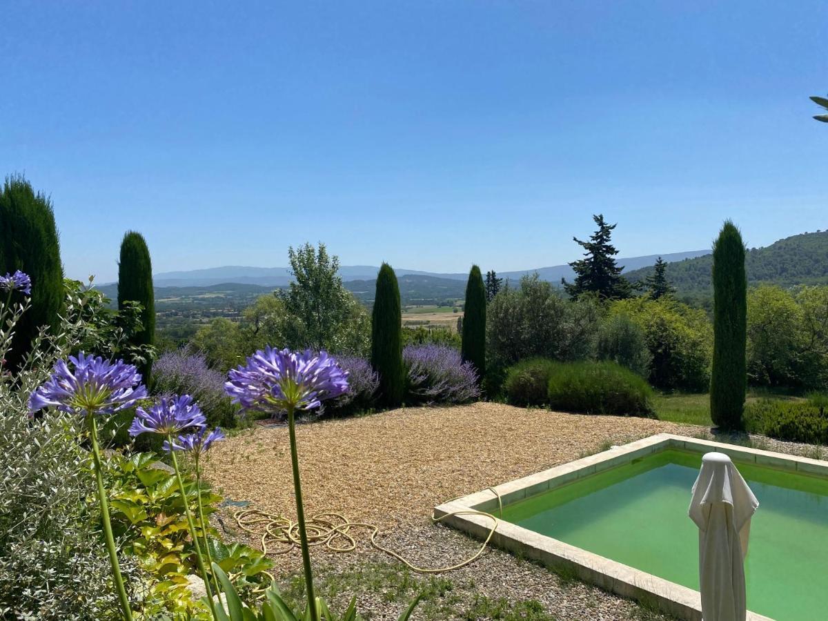 In Gordes, Facing The Entire Luberon Park A Beautiful 5 Bedrooms House Bagian luar foto